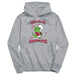 Indiana Hoosiers Vive La Fete Dinorrific Heather Grey Cotton Hoodie