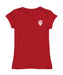 Indiana Hoosiers Hand Sketched Vive La Fete Impressions Artwork Red Girls Cotton Short Sleeve Tee