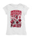 Indiana Hoosiers Girl´s Fitted Cotton T-shirt White
