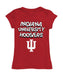 Indiana Hoosiers Girl´s Fitted Cotton T-shirt Red