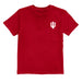 Indiana Hoosiers Vive La Fete Impressions Artwork Red T-shirt Cotton Blends