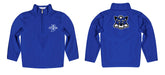 Indiana State Sycamores Vive La Fete Game Day Solid Blue Quarter Zip Pullover Sleeves - Vive La Fête - Online Apparel Store