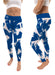 Indiana State Sycamores Vive La Fete Paint Brush Logo on Waist Women Blue Yoga Leggings - Vive La Fête - Online Apparel Store