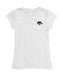 Iowa Hawkeyes Hand Sketched Vive La Fete Impressions Artwork White Girls Cotton Short Sleeve Tee