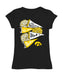 Iowa Hawkeyes Girl´s Fitted Cotton T-shirt Black