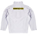 Iowa Hawkeyes Vive La Fete Logo and Mascot Name Womens White Quarter Zip Pullover - Vive La Fête - Online Apparel Store