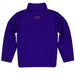 Northern Iowa Panthers Vive La Fete Logo and Mascot Name Womens Purple Quarter Zip Pullover - Vive La Fête - Online Apparel Store