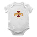 Iowa State Cyclones Cotton Short Sleeve Bodysuit White