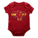 Iowa State Cyclones ISU Vive La Fete Infant Game Day Red Short Sleeve Bodysuit