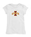 Iowa State Cyclones Girl´s Fitted Cotton T-shirt White