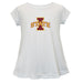 Iowa State Cyclones Short Sleeve Youth Cotton Top White