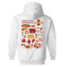 Iowa State Cyclones ISU Hand Sketched Vive La Fete Impressions Artwork Red Cotton Fleece Long Sleeve Hoodie - Vive La Fête - Online Apparel Store