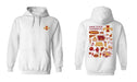 Iowa State Cyclones ISU Hand Sketched Vive La Fete Impressions Artwork Red Cotton Fleece Long Sleeve Hoodie - Vive La Fête - Online Apparel Store