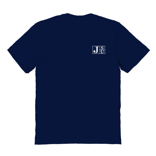 Jackson State Tigers JSU Vive La Fete Impressions Artwork Navy Womens Cotton Tshirt