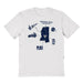 Jackson State Tigers JSU Hand Sketched Vive La Fete Impressions Icones White T-shirt for Women