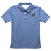 Johns Hopkins Blue Jays Embroidered Light Blue Short Sleeve Polo Box Shirt
