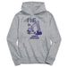 James Madison University Dukes Excavator Heather Grey Cotton Youth Hoodie