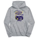 James Madison University Dukes Full Speed Heather Grey Cotton Youth Hoodie