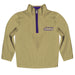 James Madison University Dukes Hand Sketched Vive La Fete Impressions Artwork  Gold Quarter Zip Pullover V1