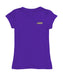 James Madison University Dukes Hand Sketched Vive La Fete Impressions Artwork Purple Girls Cotton Short Sleeve Tee