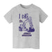 James Madison University Dukes Vive La Fete Excavator Heather Grey Cotton Short Sleeve Tee