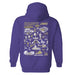 James Madison University Dukes Hand Sketched Artwork Cotton Fleece Women Hoodie - Vive La Fête - Online Apparel Store