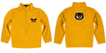 Kennesaw State University KSU Owls Vive La Fete Game Day Solid Gold Quarter Zip Pullover Sleeves - Vive La Fête - Online Apparel Store