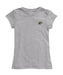 Kent State Golden Flashes Hand Sketched Vive La Fete Impressions Artwork Grey Girls Cotton Short Sleeve Tee