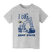Kent State Golden Flashes Vive La Fete Excavator Heather Grey Cotton Short Sleeve Tee