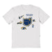 Kent State Golden Flashes Hand Sketched Vive La Fete Impressions Icones Kids White T-shirt