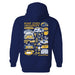 Kent State Golden Flashes Hand Sketched Artwork Cotton Fleece Women Hoodie - Vive La Fête - Online Apparel Store