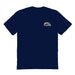 Kent State Golden Flashes Vive La Fete Impressions Artwork Navy Womens Cotton Tshirt