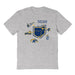 Kent State Golden Flashes Hand Sketched Vive La Fete Impressions Icones Grey T-shirt for Women