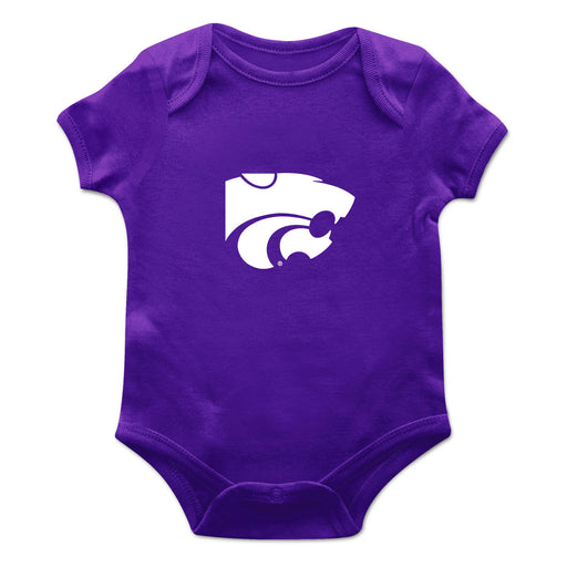 Kansas State Wildcats Cotton Short Sleeve Bodysuit Purple