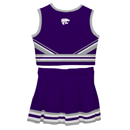 Kansas State Wildcats KSU K-State Vive La Fete Game Day Purple Sleeveless Chearleader Set - Vive La Fête - Online Apparel Store