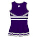 Kansas State Wildcats KSU K-State Vive La Fete Game Day Purple Sleeveless Chearleader Set - Vive La Fête - Online Apparel Store