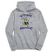 Kansas State University Wildcats K-State Dinorrific Heather Grey Cotton Youth Hoodie
