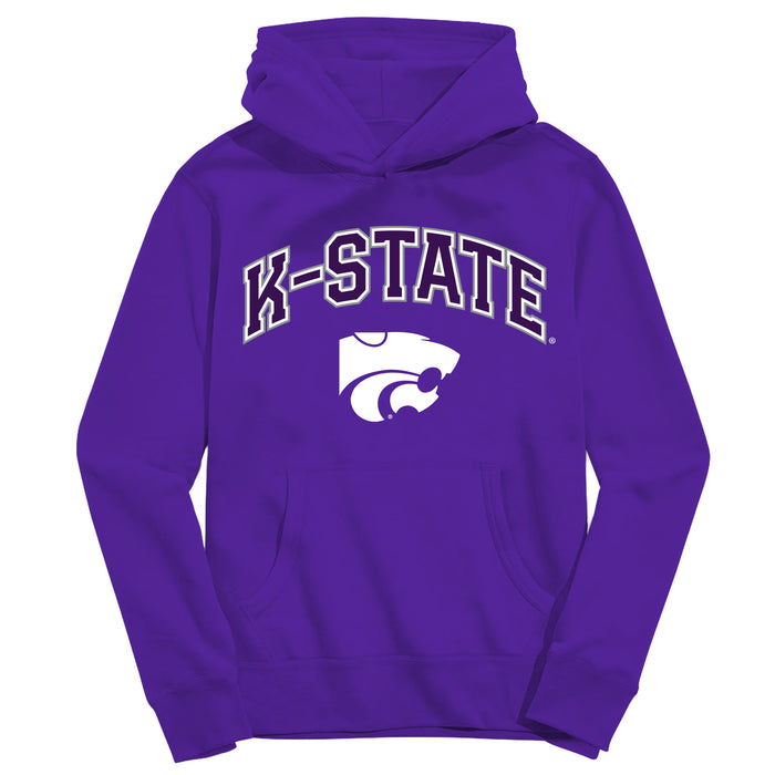 Kansas State Wildcats KSU K-State Vive La Fete Purple Cotton Youth Hoodie