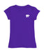 Kansas State Wildcats KSU K-State Hand Sketched Vive La Fete Impressions Artwork Purple Girls Cotton Short Sleeve Tee