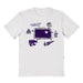 Kansas State Wildcats KSU K-State Hand Sketched Vive La Fete Impressions Icones Kids White T-shirt