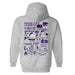 Kansas State Wildcats KSU K-State Hand Sketched Artwork Cotton Fleece Women Hoodie - Vive La Fête - Online Apparel Store