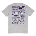 Kansas State Wildcats KSU K-State Vive La Fete Impressions Artwork  Womens Cotton Tshirt - Vive La Fête - Online Apparel Store