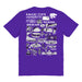 Kansas State Wildcats KSU K-State Vive La Fete Impressions Artwork  Womens Cotton Tshirt - Vive La Fête - Online Apparel Store