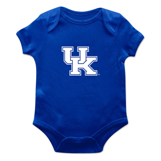 Kentucky Wildcats Cotton Short Sleeve Bodysuit Royal