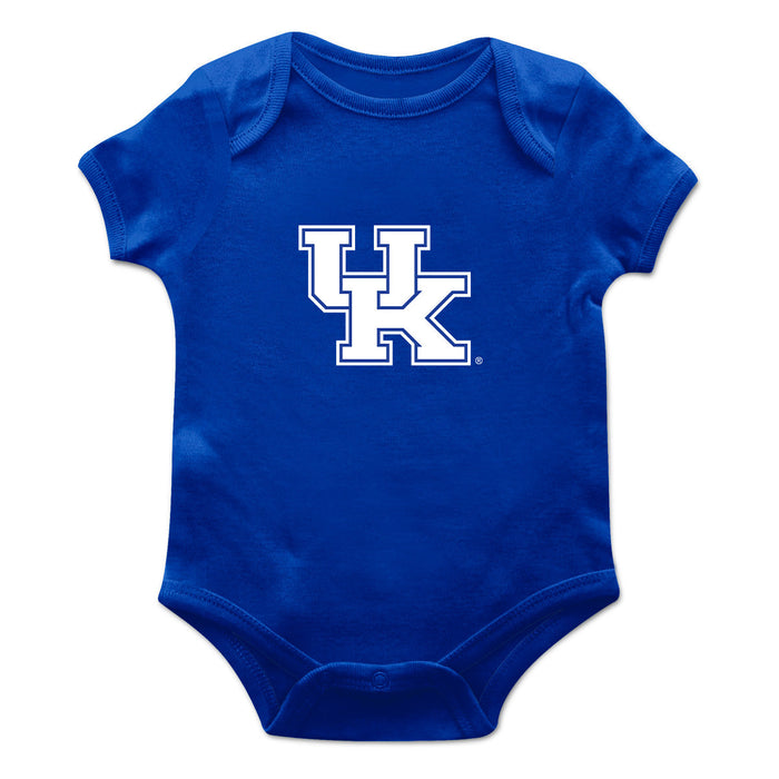Kentucky Wildcats Cotton Short Sleeve Bodysuit Royal