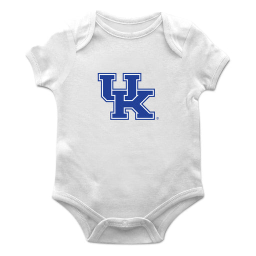 Kentucky Wildcats Cotton Short Sleeve Bodysuit White