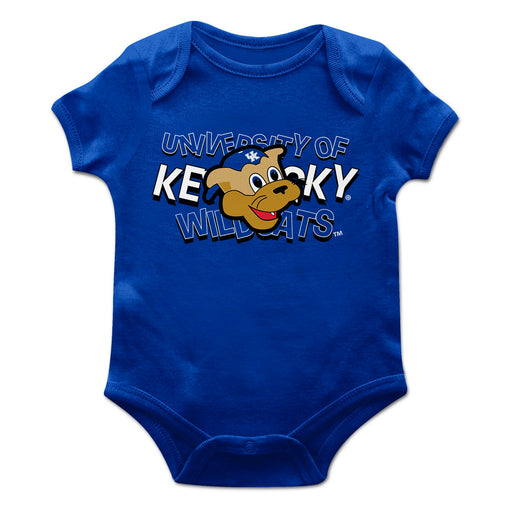 Kentucky Wildcats Vive La Fete Infant Game Day Royal Short Sleeve Bodysuit