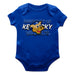 Kentucky Wildcats Vive La Fete Infant Game Day Royal Short Sleeve Bodysuit