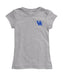 Kentucky Wildcats Hand Sketched Vive La Fete Impressions Artwork Grey Girls Cotton Short Sleeve Tee