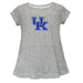 Kentucky Wildcats Short Sleeve Youth Cotton Top Grey